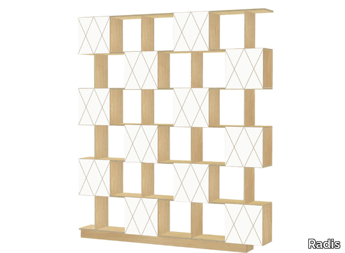 ROMB L - Open bookcase _ Radis