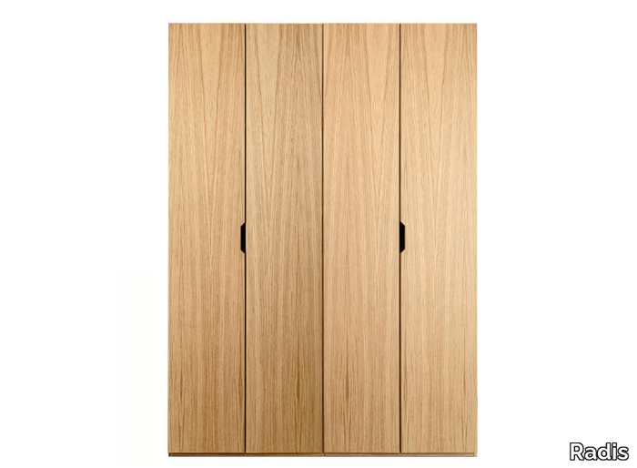 NOBLE 4 DOORS - Contemporary style engineered wood wardrobe _ Radis