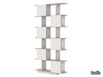 BOXY - Freestanding wall-mounted bookcase _ Radis