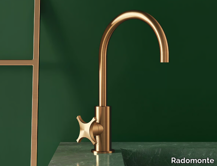 DXN1 - Countertop single handle washbasin mixer _ Radomonte