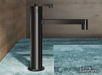 KIRA - KIR92 - Countertop steel washbasin mixer _ Radomonte