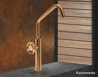 KÀTO - KAT3 - Countertop steel washbasin mixer _ Radomonte