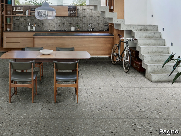 REALSTONE NAVIGLI - Porcelain stoneware wall/floor tiles terrazzo effect _ Ragno