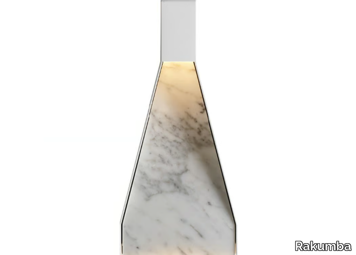 STANDLEY - LED Carrara marble Outdoor wall Lamp _ Rakumba