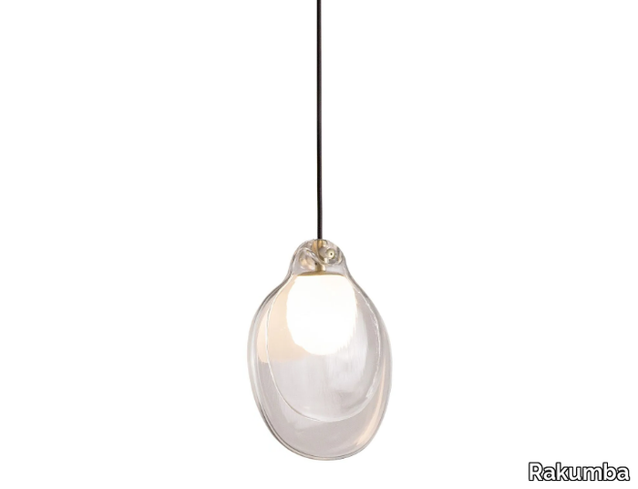 PETAL - Glass pendant lamp _ Rakumba