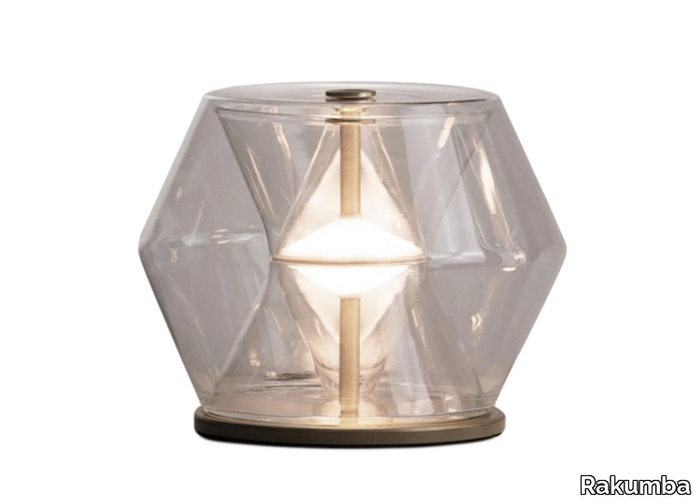 ARGYLE - LED blown glass table lamp _ Rakumba