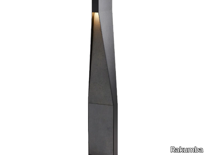 STANDLEY - LED Bluestone outdoor bollard _ Rakumba