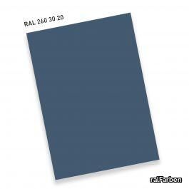 RAL260 30 20FrankreichblauFrench blue