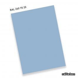 RAL260 70 20MattblauMatte blue