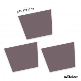 RAL350 40 10AuberginengrauAubergine grey