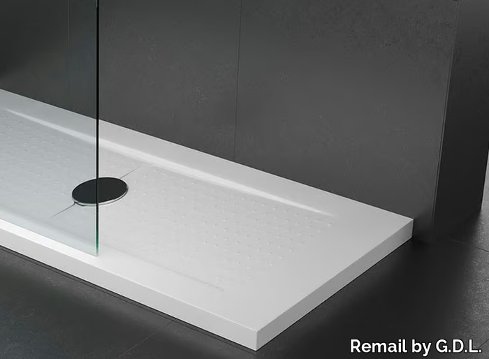 Shower tray - Custom acrylic shower tray _ Remail by G.D.L.