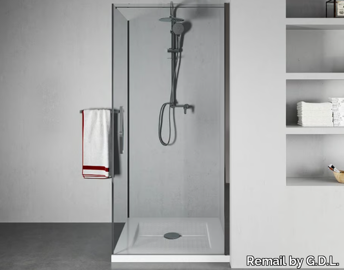 CUBA - Shower cabin with hinged door _ Remail by G.D.L.