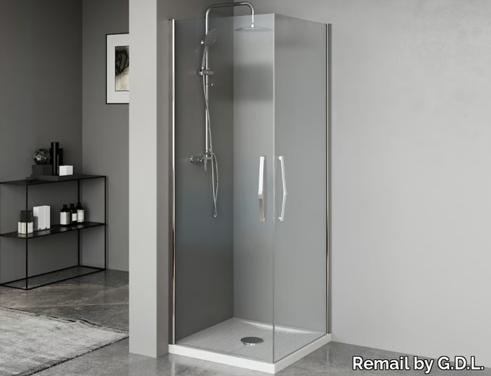 SPAGNA - Shower cabin with hinged door _ Remail by G.D.L.