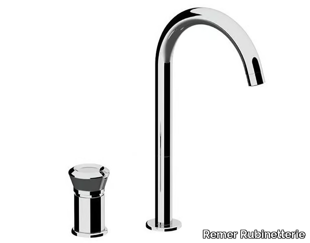 ELEMENT - High single handle washbasin mixer without waste _ Remer Rubinetterie