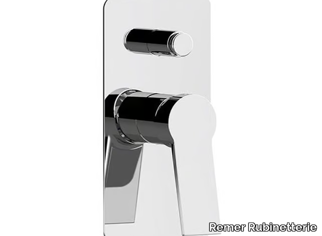 SLASH & DOT - Single handle shower mixer with diverter _ Remer Rubinetterie