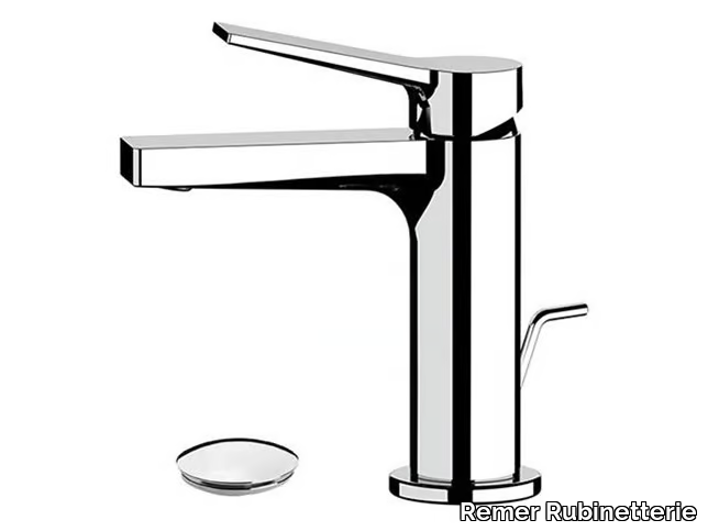 SLASH & DOT - Single handle countertop washbasin mixer _ Remer Rubinetterie