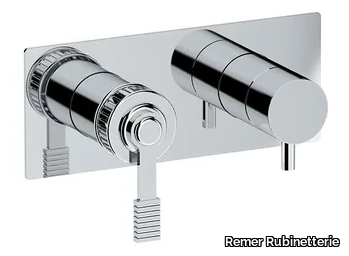 ATELIER - Recessed single handle bathtub mixer with diverter _ Remer Rubinetterie