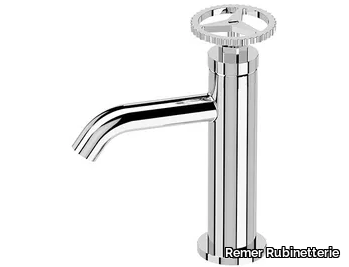 CHRONO - Single handle countertop washbasin mixer without waste _ Remer Rubinetterie