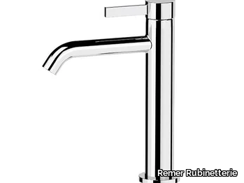 METRICA - Single handle countertop washbasin mixer without waste _ Remer Rubinetterie