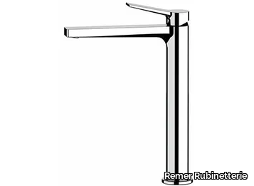 SLASH & DOT - High single handle washbasin mixer without waste _ Remer Rubinetterie