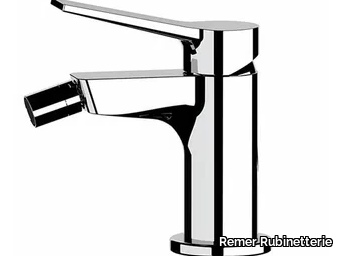 SLASH & DOT - Single handle countertop bidet mixer without waste _ Remer Rubinetterie