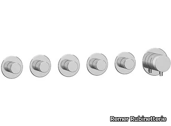 X STYLE - 5 way recessed shower mixer _ Remer Rubinetterie