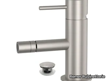 X STYLE INOX - Stainless steel bidet mixer with swivel spout _ Remer Rubinetterie