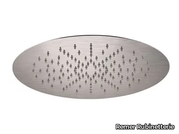 INOX DESIGN - Ceiling mounted stainless steel overhead shower _ Remer Rubinetterie