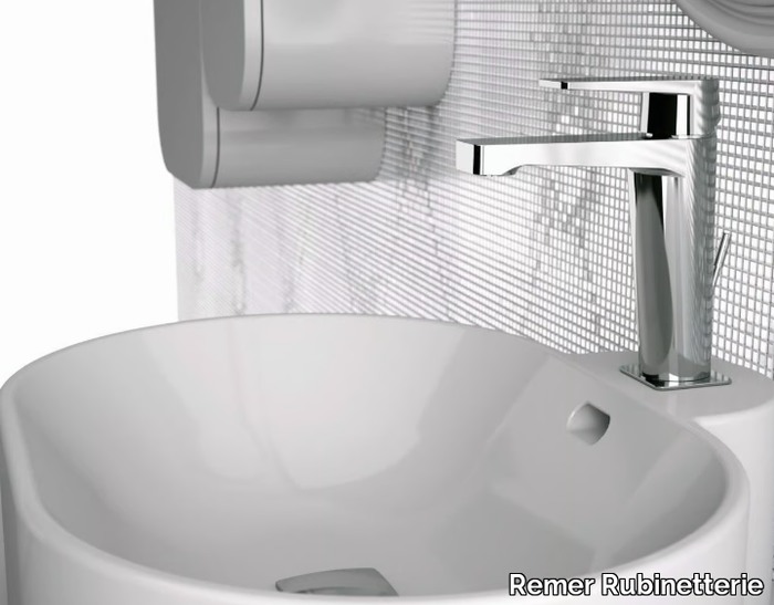 DREAM - Single-lever basin mixer with pop-up waste _ Remer Rubinetterie