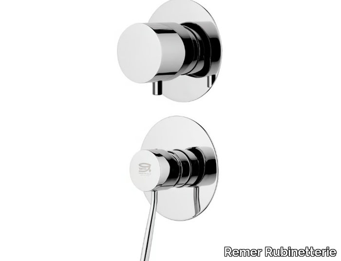 MINIMAL - Shower mixer with diverter _ Remer Rubinetterie