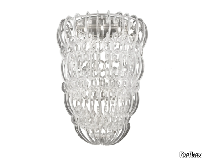 CASANOVA - LED Murano glass wall lamp _ Reflex