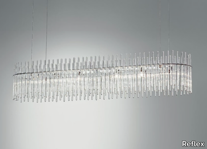 CHARLESTON - LED Murano glass pendant lamp _ Reflex