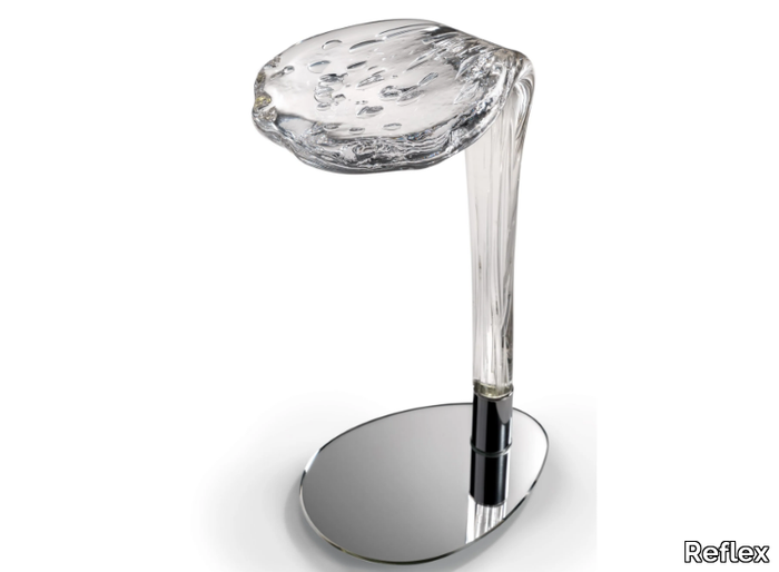 LOTO 40 - Glass side table _ Reflex