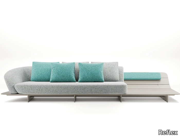 SEGNO - Sectional modular garden sofa _ Reflex