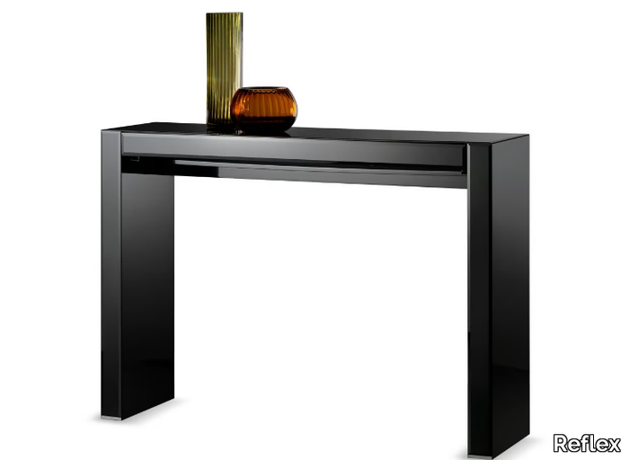 AVANTGARDE - Rectangular console table with drawers _ Reflex