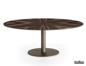 RONDO' 40 - Round Legnoreflex® coffee table _ Reflex