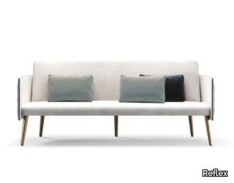 AMET - 2 seater leather sofa _ Reflex