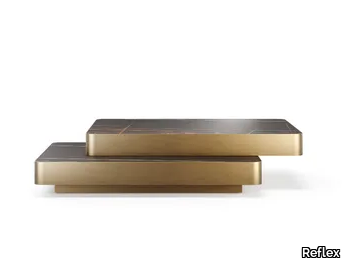 SLIDE 40 - Rectangular Legnoreflex® coffee table _ Reflex