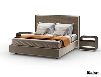 OH - Leather double bed _ Reflex