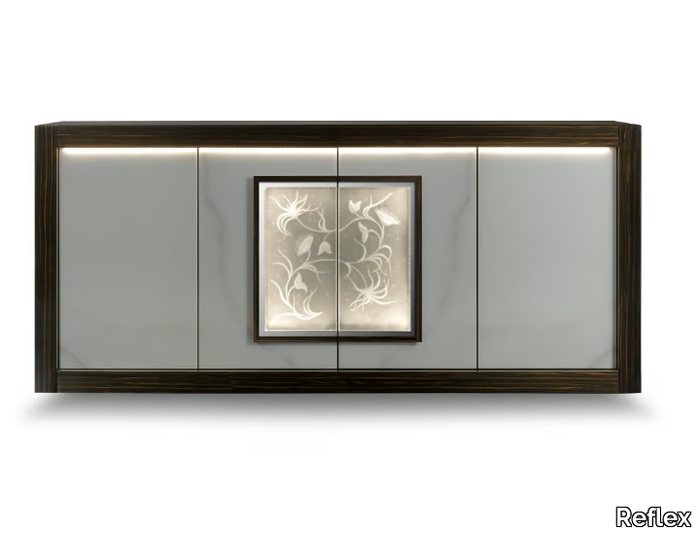 PALAZZO DUCALE - Sideboard with integrated lighting _ Reflex