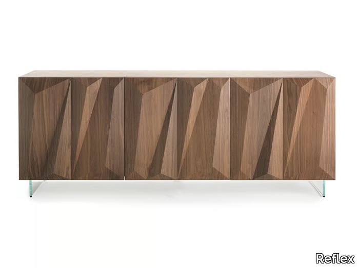 QUARTZ - Sideboard with integrated lighting _ Reflex