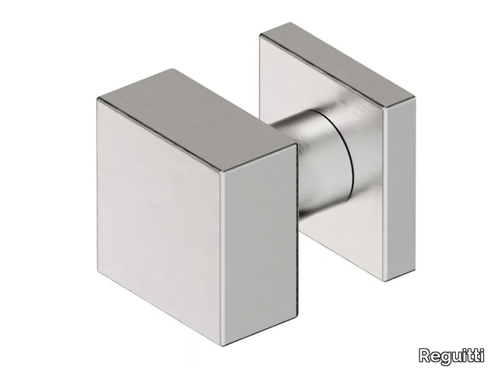 QUBO - Stainless steel door knob _ Reguitti