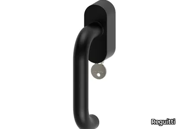 STOCCOLMA - DK stainless steel window handle with lock _ Reguitti