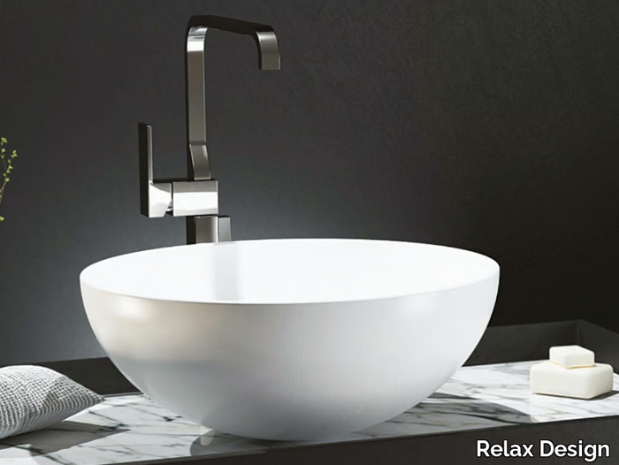 CHOTO - Countertop composite material washbasin _ Relax Design