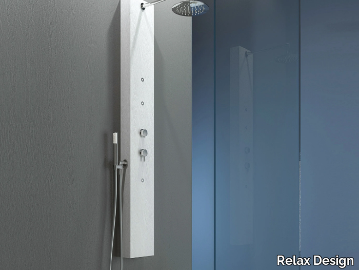 ELLE-C - Shower panel with overhead shower _ Relax Design