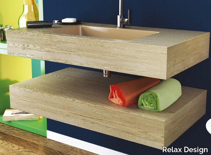 BIG - Composite material bathroom wall shelf _ Relax Design