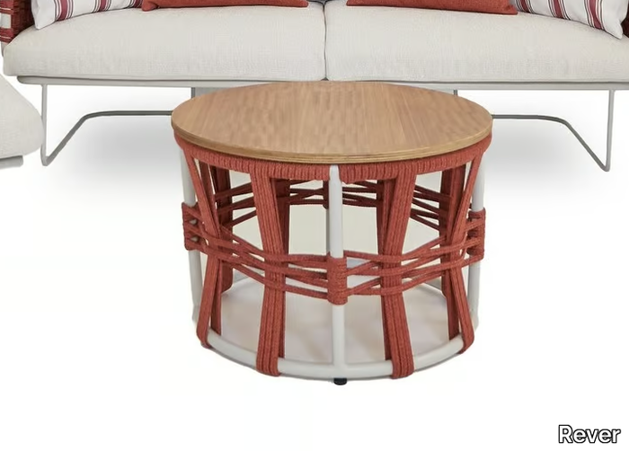 NIDO - Round garden side table _ Rever