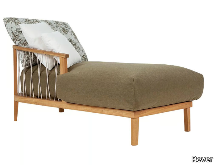 ZENIT - Upholstered fabric Garden daybed _ Rever