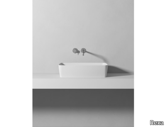 BREZZA - Countertop Corian® washbasin _ Rexa