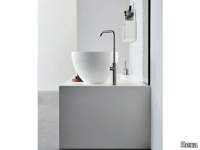 SOAVE - Countertop Korakril™ washbasin _ Rexa